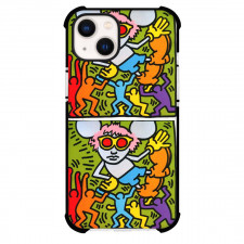Keith Haring Andy Mouse Phone Case For iPhone Samsung Galaxy Pixel OnePlus Vivo Xiaomi Asus Sony Motorola Nokia - Andy Mouse Painting Pop Art Artwork
