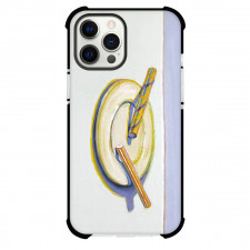 Wayne Thiebaud Two Candy Sticks Phone Case For iPhone Samsung Galaxy Pixel OnePlus Vivo Xiaomi Asus Sony Motorola Nokia - Two Candy Sticks Painting Pop Art Artwork