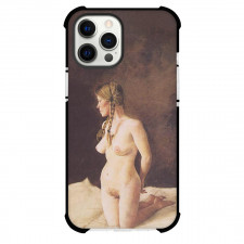 Andrew Wyeth On Her Knees Phone Case For iPhone and Samsung Galaxy Devices - On Her Knees Painting Realism Artwork