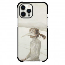 Andrew Wyeth Winter Carnival Phone Case For iPhone and Samsung Galaxy Devices - Winter Carnival Painting Realism Artwork