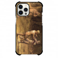 Jean-François Millet Amours Dance Phone Case For iPhone and Samsung Galaxy Devices - Amours Dance Painting Realism Artwork