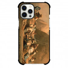Jean-François Millet Harvesters Resting Phone Case For iPhone and Samsung Galaxy Devices - Harvesters Resting Painting Realism Artwork