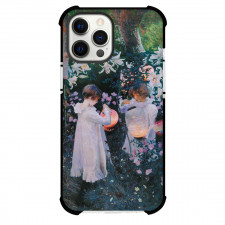 John Singer Sargent Carnation Lily And Rose Phone Case For iPhone and Samsung Galaxy Devices - Carnation Lily And Rose Painting Realism Artwork
