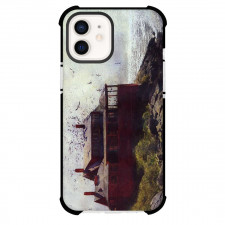 Jamie Wyeth The Red House Phone Case For iPhone and Samsung Galaxy Devices - The Red House Painting Realism Artwork