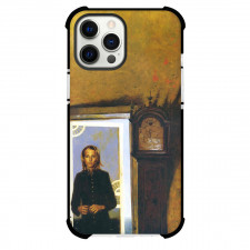 Jamie Wyeth Screen Door To The Sea Phone Case For iPhone and Samsung Galaxy Devices - Screen Door To The Sea Painting Realism Artwork