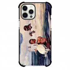 Winslow Homer The Turtle Pound Phone Case For iPhone and Samsung Galaxy Devices - The Turtle Pound Painting Realism Artwork