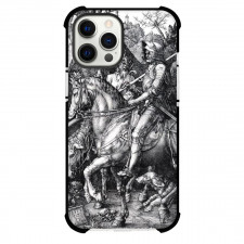 Albrecht Durer Knight Death And The Devil Phone Case For iPhone and Samsung Galaxy Devices - Knight Death And The Devil Painting Renaissance Artwork