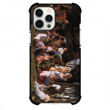 Giovanni Bellini The Feast of The Gods Phone Case For iPhone and Samsung Galaxy Devices - The Feast of The Gods Painting Renaissance Artwork