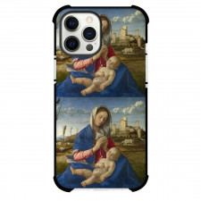 Giovanni Bellini Madonna of The Meadow Phone Case For iPhone and Samsung Galaxy Devices - Madonna of The Meadow Painting Renaissance Artwork