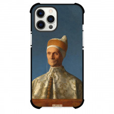 Giovanni Bellini Portrait of Doge Leonardo Phone Case For iPhone and Samsung Galaxy Devices - Portrait of Doge Leonardo Loredan Painting Renaissance Artwork
