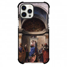 Giovanni Bellini San Zaccaria Altarpiece Phone Case For iPhone and Samsung Galaxy Devices - San Zaccaria Altarpiece Painting Renaissance Artwork