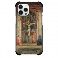 Masaccio The Holy Trinity Phone Case For iPhone and Samsung Galaxy Devices - The Holy Trinity Painting Renaissance Artwork