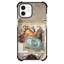 Michelangelo Sistine Chapel ceiling - Zechariah Phone Case For iPhone and Samsung Galaxy Devices - Sistine Chapel ceiling - Zechariah Painting Renaissance Artwork