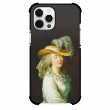 Elisabeth Vigee Le Brun Portrait of Madame Du Barry Phone Case For iPhone and Samsung Galaxy Devices - Portrait of Madame Du Barry Painting Rococo Artwork