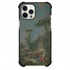 Francois Boucher Shepherds Idyll Phone Case For iPhone and Samsung Galaxy Devices - Shepherds Idyll Painting Rococo Artwork