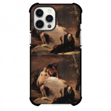 Giovanni Battista Tiepolo Temptations of St Anthony Phone Case For iPhone and Samsung Galaxy Devices - Temptations of St Anthony Painting Rococo Artwork