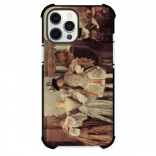 Jean-Antoine Watteau The French Comedians Phone Case For iPhone and Samsung Galaxy Devices - The French Comedians Painting Rococo Artwork