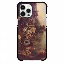 Jean-Antoine Watteau The Camp Phone Case For iPhone and Samsung Galaxy Devices - The Camp Painting Rococo Artwork