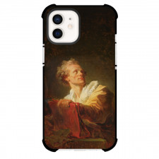 Jean-Honore Fragonard Portrait of A Young Artist Phone Case For iPhone and Samsung Galaxy Devices - Portrait of A Young Painting Rococo Artwork
