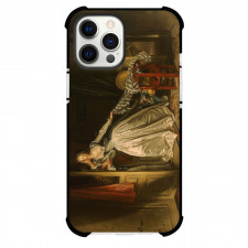 Jean-Honore Fragonard The Stolen Kiss Phone Case For iPhone and Samsung Galaxy Devices - The Stolen Kiss Painting Rococo Artwork