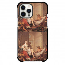 Jean-Marc Nattier Mademoiselle De Clermont Phone Case For iPhone and Samsung Galaxy Devices - Mademoiselle De Clermont As A Sultana Painting Rococo Artwork