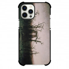 Caspar David Friedrich The Abbey Phone Case For iPhone and Samsung Galaxy Devices - The Abbey in The Oakwood Painting Romanticism Artwork
