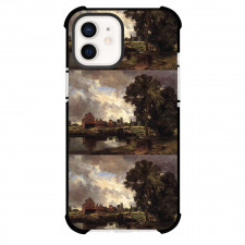 John Constable Dedham Lock And Mill Phone Case For iPhone and Samsung Galaxy Devices - Dedham Lock And Mill Painting Romanticism Artwork