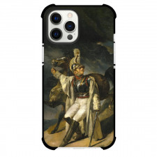 Theodore Gericault The Wounded Cuirassier Phone Case For iPhone and Samsung Galaxy Devices - The Wounded Cuirassier Painting Romanticism Artwork