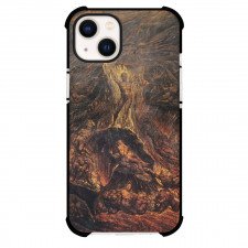 William Blake Satan Calling Up His Legions Phone Case For iPhone and Samsung Galaxy Devices - Satan Calling Up His Legions Painting Romanticism Artwork