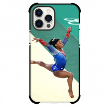 Artistic Gymnastics Case For iPhone Samsung Galaxy Pixel OnePlus Vivo Xiaomi Asus Sony Motorola Nokia - Jumping Minimalist Background