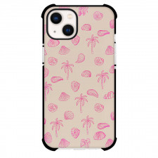 Burga Art Pattern Phone Case For iPhone Samsung Galaxy Pixel OnePlus Vivo Xiaomi Asus Sony Motorola Nokia - Burga Beach Please Pattern Art On Beige Background