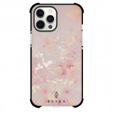Burga Art Pattern Phone Case For iPhone Samsung Galaxy Pixel OnePlus Vivo Xiaomi Asus Sony Motorola Nokia - Burga Golden Coral Pink Art Poster