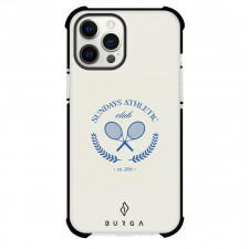 Burga Art Pattern Phone Case For iPhone Samsung Galaxy Pixel OnePlus Vivo Xiaomi Asus Sony Motorola Nokia - Burga Leisure Club Logo Poster