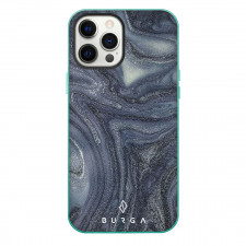 Burga Art Pattern Phone Case For iPhone Samsung Galaxy Pixel OnePlus Vivo Xiaomi Asus Sony Motorola Nokia - Burga Navy Trench Blue Poster