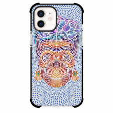 Casely Art Pattern Phone Case For iPhone Samsung Galaxy Pixel OnePlus Vivo Xiaomi Asus Sony Motorola Nokia - Casely Dotted Skull Art Poster
