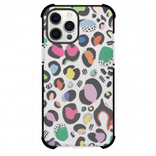 Casely Art Pattern Phone Case For iPhone Samsung Galaxy Pixel OnePlus Vivo Xiaomi Asus Sony Motorola Nokia - Casely Party Animal Rainbow Leopard Print Poster