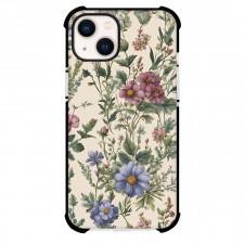 Floral Pattern Art Phone Case For iPhone Samsung Galaxy Pixel OnePlus Vivo Xiaomi Asus Sony Motorola Nokia - Floral Pattern Vintage Flowers Poster