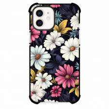 Floral Pattern Art Phone Case For iPhone Samsung Galaxy Pixel OnePlus Vivo Xiaomi Asus Sony Motorola Nokia - Floral Pattern White And Pink Flowers Illustration Poster