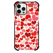 Heart Pattern Phone Case For iPhone Samsung Galaxy Pixel OnePlus Vivo Xiaomi Asus Sony Motorola Nokia - Heart Pattern On White Background