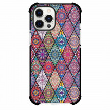 Mandala Pattern Phone Case For iPhone Samsung Galaxy Pixel OnePlus Vivo Xiaomi Asus Sony Motorola Nokia - Mandala Pattern Full Round Drill Diamond Design Poster
