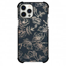 Velvet Caviar Phone Case For iPhone Samsung Galaxy Pixel OnePlus Vivo Xiaomi Asus Sony Motorola Nokia - Velvet Caviar Floral Rose Gold And Black Art Poster