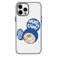 Takashi Murakami Phone Case For iPhone Samsung Galaxy Pixel OnePlus Vivo Xiaomi Asus Sony Motorola Nokia - Takashi Murakami Kaikai Inspired Character White Floral Poster
