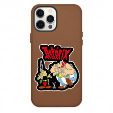 Asterix And Obelix Phone Case For iPhone Samsung Galaxy Pixel OnePlus Vivo Xiaomi Asus Sony Motorola Nokia - Asterix And Obelix Shrug Portrait Series Sticker