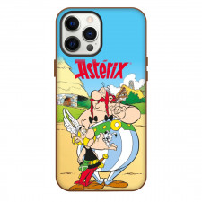 Asterix And Obelix Phone Case For iPhone Samsung Galaxy Pixel OnePlus Vivo Xiaomi Asus Sony Motorola Nokia - Characters Smiling Portrait Series Poster