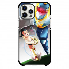 Astro Boy Phone Case For iPhone Samsung Galaxy Pixel OnePlus Vivo Xiaomi Asus Sony Motorola Nokia - Astro Boy Being Chased Holding Soccer Ball