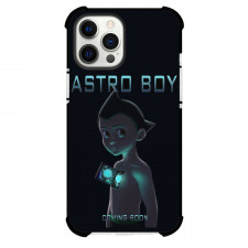Astro Boy Phone Case For iPhone Samsung Galaxy Pixel OnePlus Vivo Xiaomi Asus Sony Motorola Nokia - Astro Boy Black Illustration Open Machine Heart