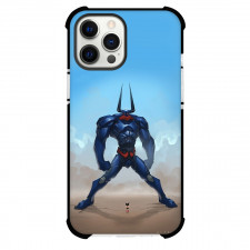 Astro Boy Bruton Phone Case For iPhone Samsung Galaxy Pixel OnePlus Vivo Xiaomi Asus Sony Motorola Nokia - Bruton Standing In Front of Astro Boy In The Field