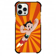 Astro Boy Phone Case For iPhone Samsung Galaxy Pixel OnePlus Vivo Xiaomi Asus Sony Motorola Nokia - Astro Boy Flying Red Orange Background