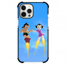 Astro Boy Phone Case For iPhone Samsung Galaxy Pixel OnePlus Vivo Xiaomi Asus Sony Motorola Nokia - Astro Boy Uran Flying In Clouds