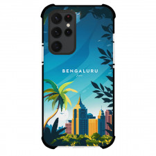 Famous Attraction Phone Case For iPhone and Samsung Galaxy Devices - Bengaluru India Retro Travel Poster
